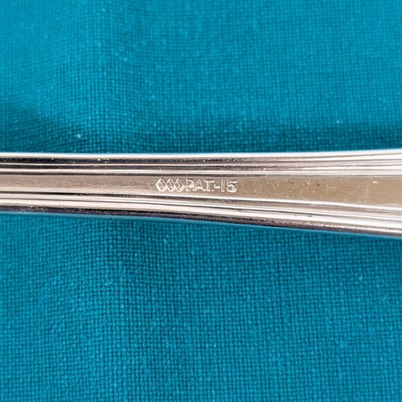 Set of 6 silverplated serving tablespoons - National Silver 1915 - Picture 7 of 11